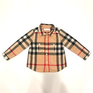 Burberry Baby Boys Nova-Check Print Shirt 18M